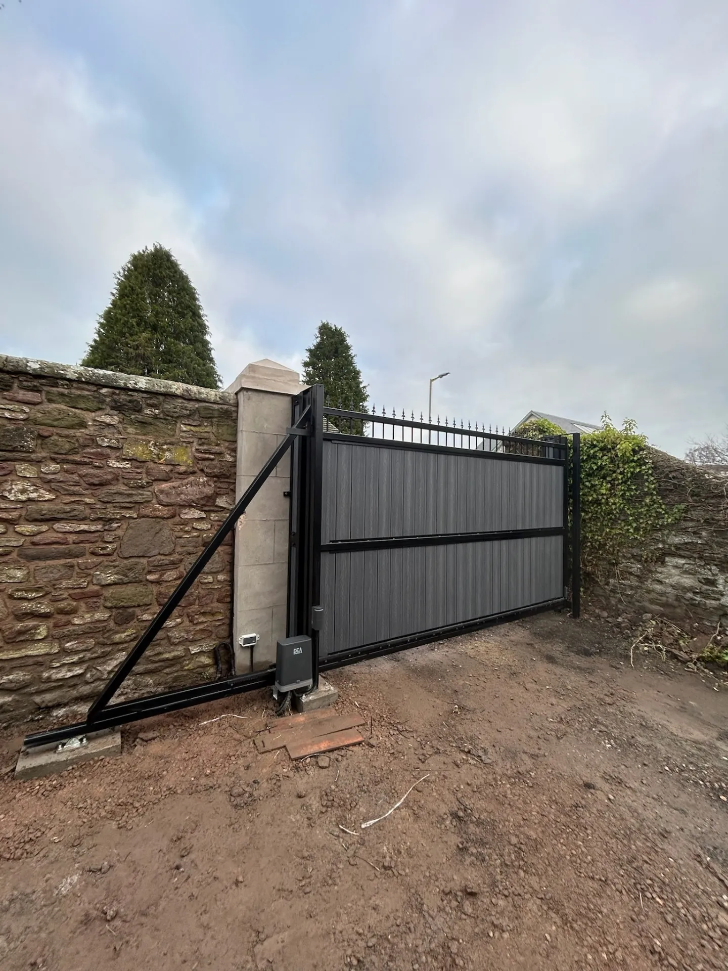 Premium gate installation — Scone, Perthshire by KLR Design Limited