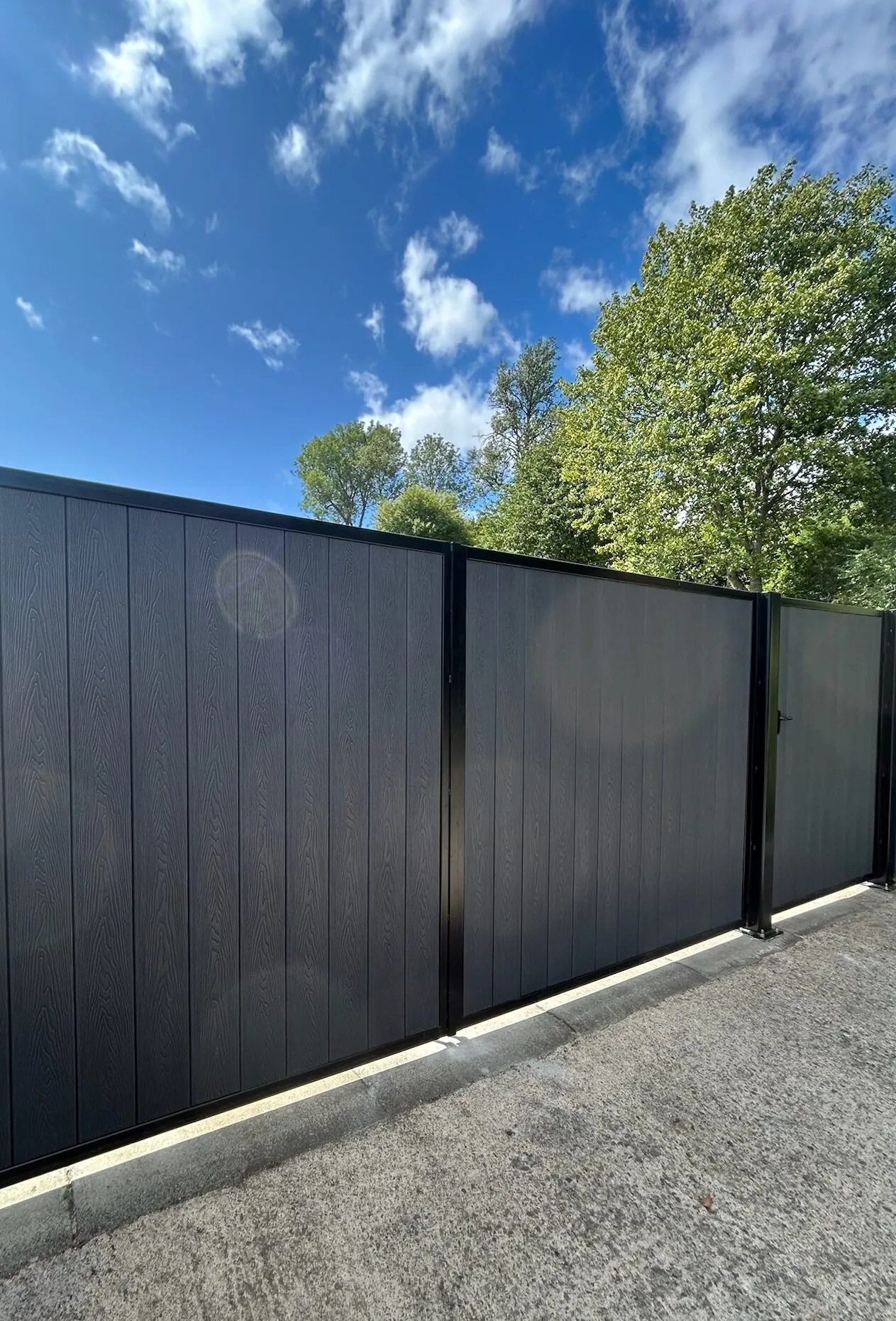 Electric gate maintenance and servicing at a private property in Stanley, Perthshire by KLR Design Limited